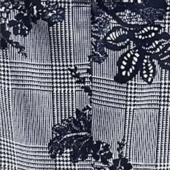 “Sabina Blue” Designer Blue  Floral, Tiered Dress SZ: (1X) NWT - Picture 6 of 8